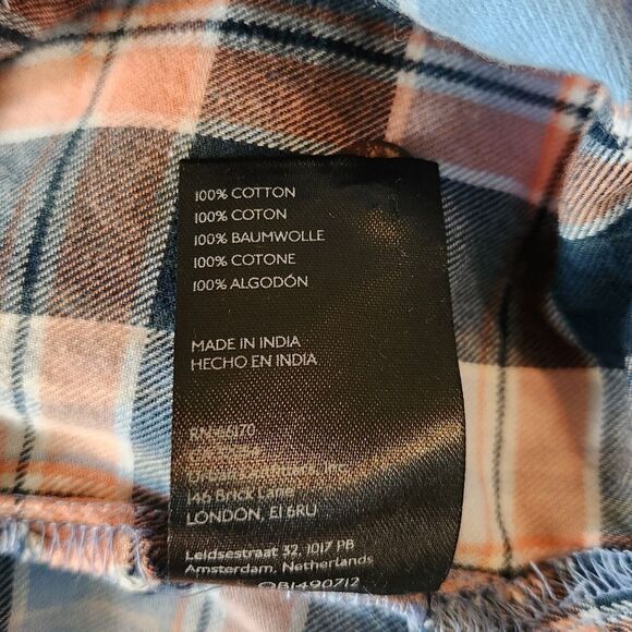 Anthropologie Pilcro Plaid Henley Tunic Size Medium - Picture 10 of 10